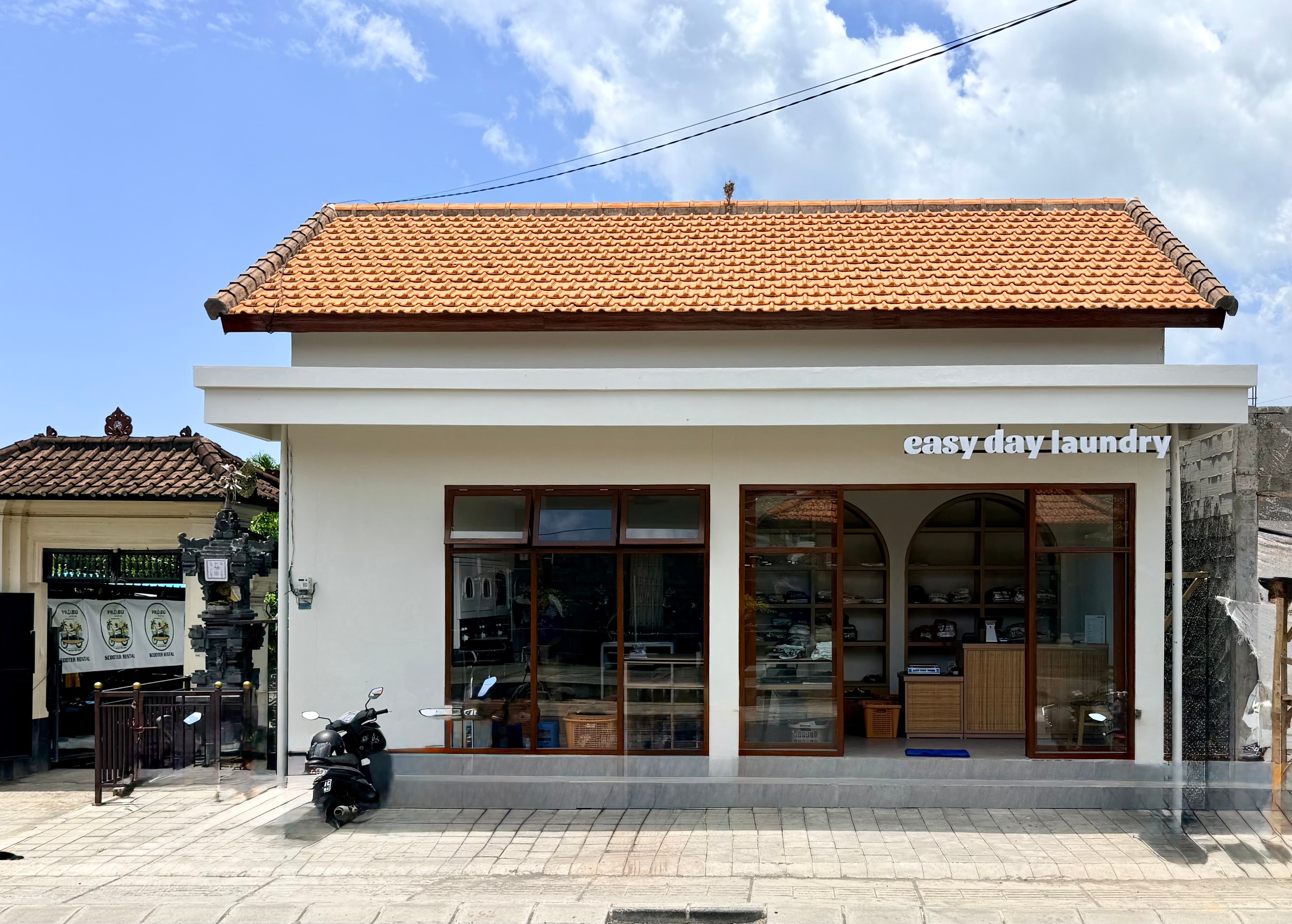 Easy Day Laundry storefront in Bali