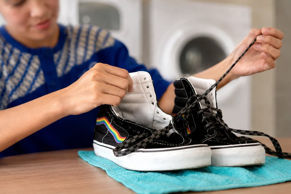 Professional sneaker cleaning and shoe care service