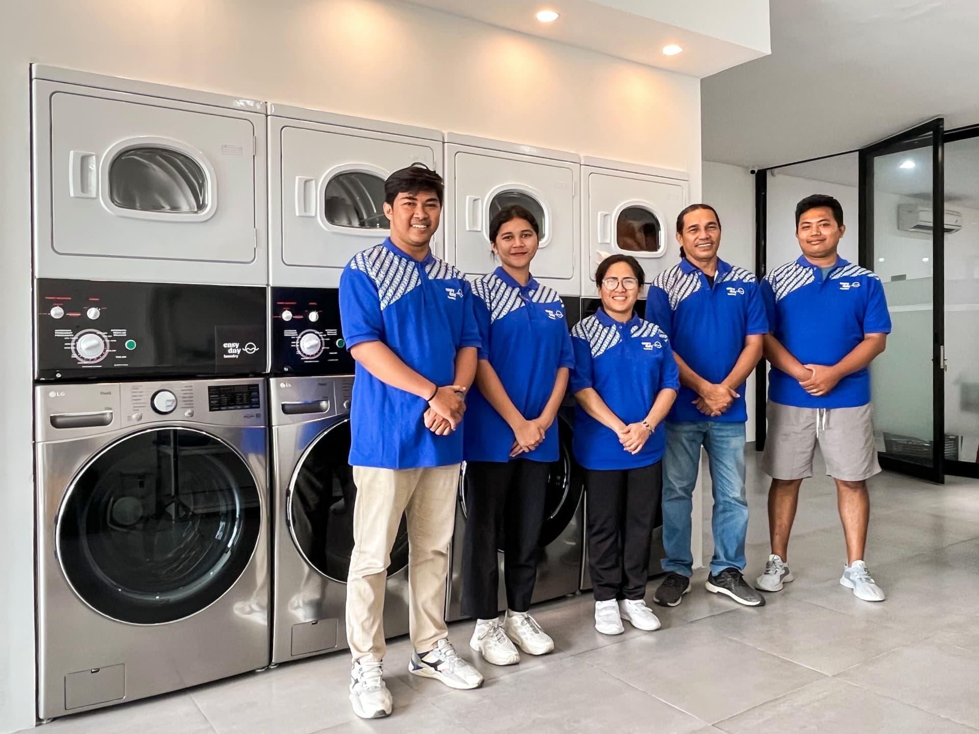 The Easy Day Laundry team