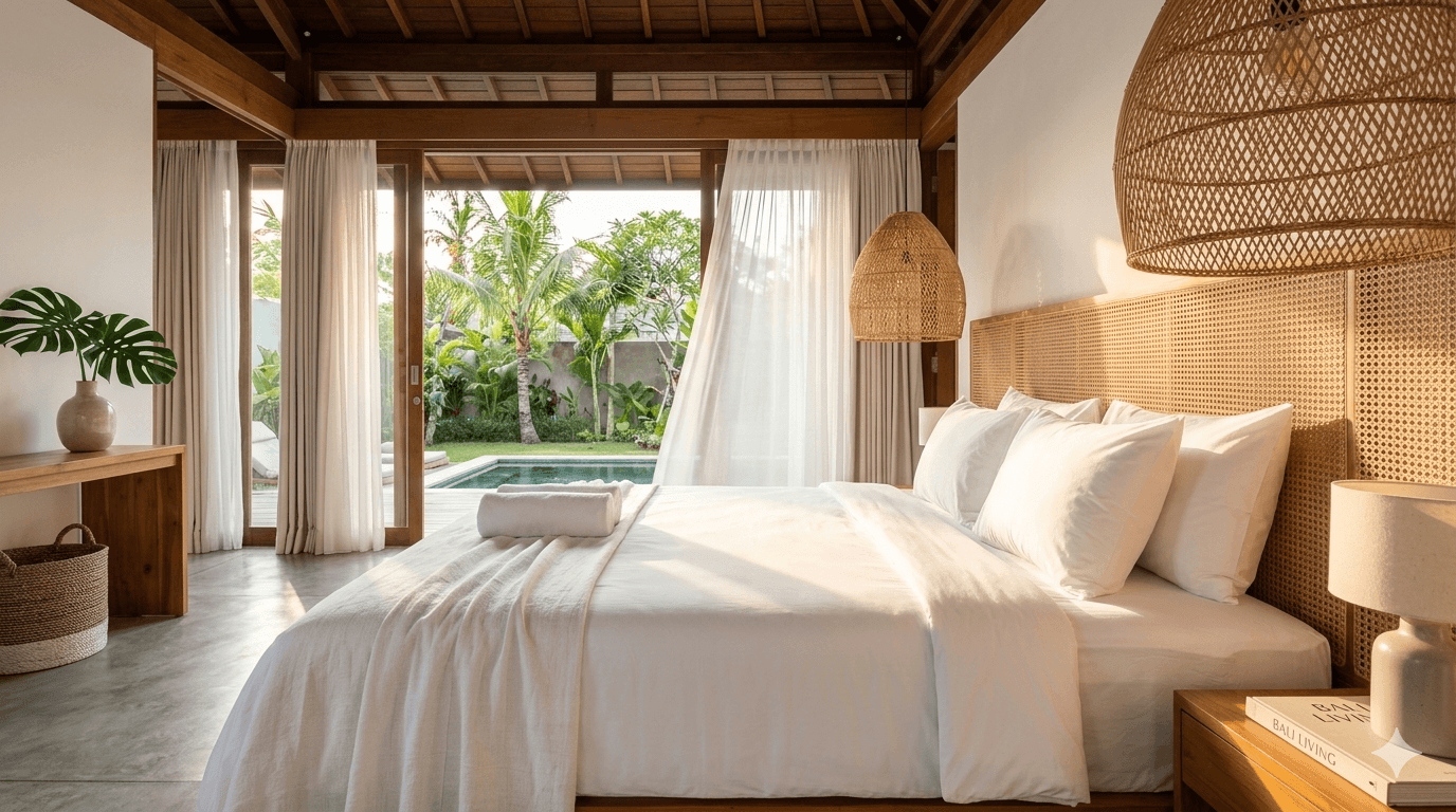 Commercial bulk laundry service for hotels and villas